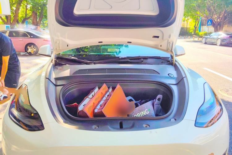 Used Tesla Model Y 2022 Revised Version Rear-Wheel Drive Engine Bay