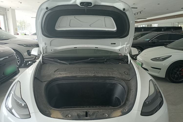 Used Tesla Model Y 2022 Revised Version Long-Range All-Wheel Drive Engine Bay