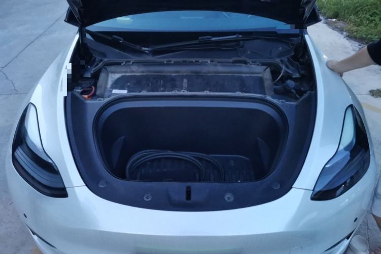 Used Tesla Model Y 2022 Revised Version Rear-Wheel Drive Engine Bay