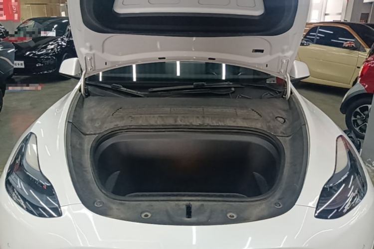 Used Tesla Model Y 2022 Revised Version Rear-Wheel Drive Engine Bay
