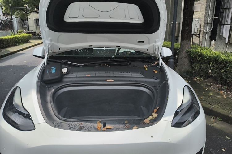 Used Tesla Model Y 2022 Revised Version Rear-Wheel Drive Engine Bay