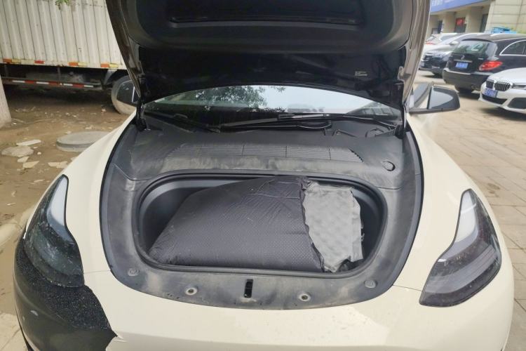 Used Tesla Model Y 2022 Revised Version Long-Range All-Wheel Drive Engine Bay