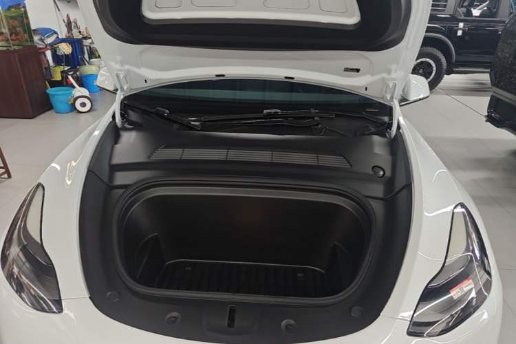 Used Tesla Model Y 2022 Long-Range All-Wheel-Drive Version Engine Bay