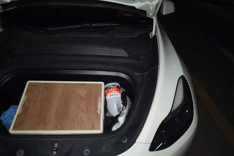 Used Tesla Model Y 2022 Rear-Wheel-Drive Version Engine Bay Left