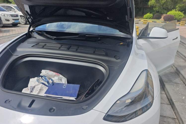 Used Tesla Model Y 2022 Revised Version Rear-Wheel Drive Engine Bay Left