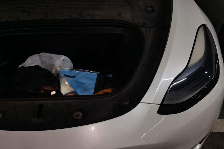 Used Tesla Model Y 2022 Long-Range All-Wheel-Drive Version Engine Bay Left
