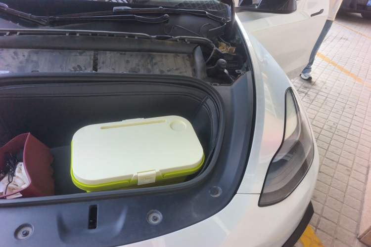Used Tesla Model Y 2022 Revised Version Rear-Wheel Drive Engine Bay Left