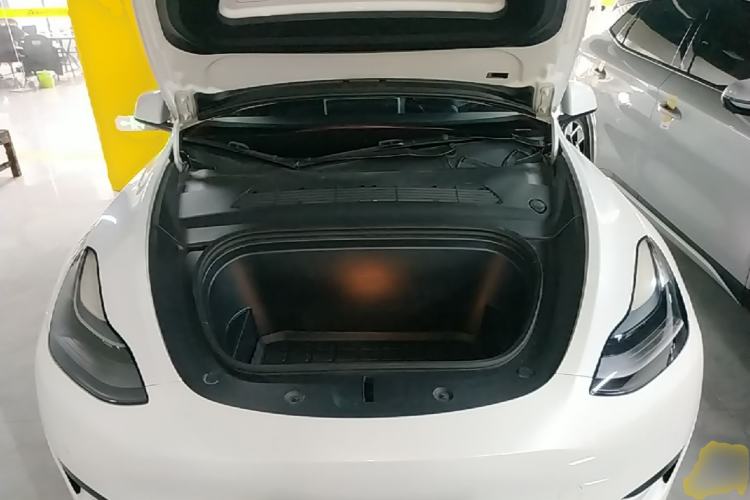 Used Tesla Model Y 2022 Revised Version Rear-Wheel Drive Engine Bay
