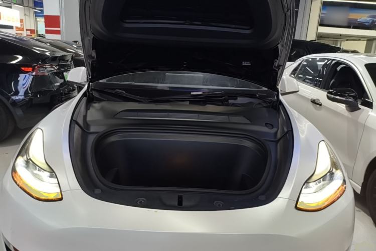 Used Tesla Model Y 2022 Revised Version Long-Range All-Wheel Drive Engine Bay