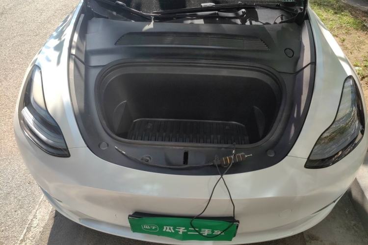 Used Tesla Model Y 2022 Revised Version Long-Range All-Wheel Drive Engine Bay