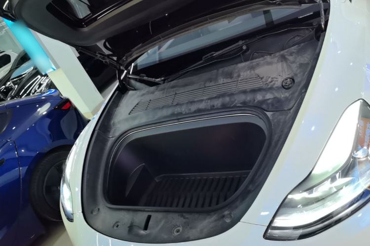 Used Tesla Model Y 2022 Revised Version Rear-Wheel Drive Engine Bay