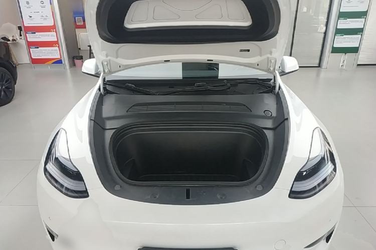 Used Tesla Model Y 2022 Revised Version Long-Range All-Wheel Drive Engine Bay