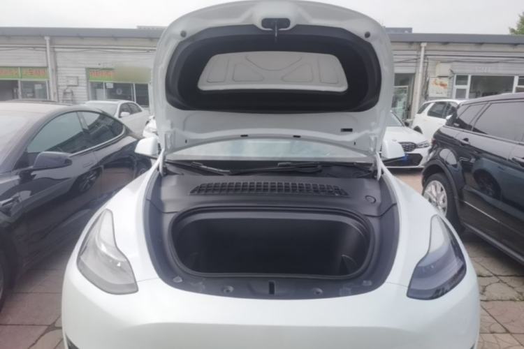 Used Tesla Model Y 2022 Revised Version Rear-Wheel Drive Engine Bay