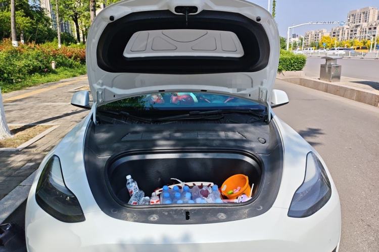 Used Tesla Model Y 2022 Revised Version Rear-Wheel Drive Engine Bay