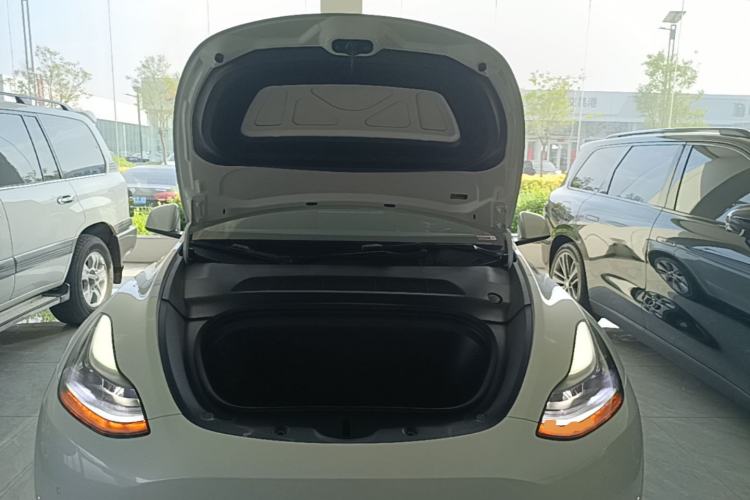 Used Tesla Model Y 2022 Revised Version Long-Range All-Wheel Drive Engine Bay