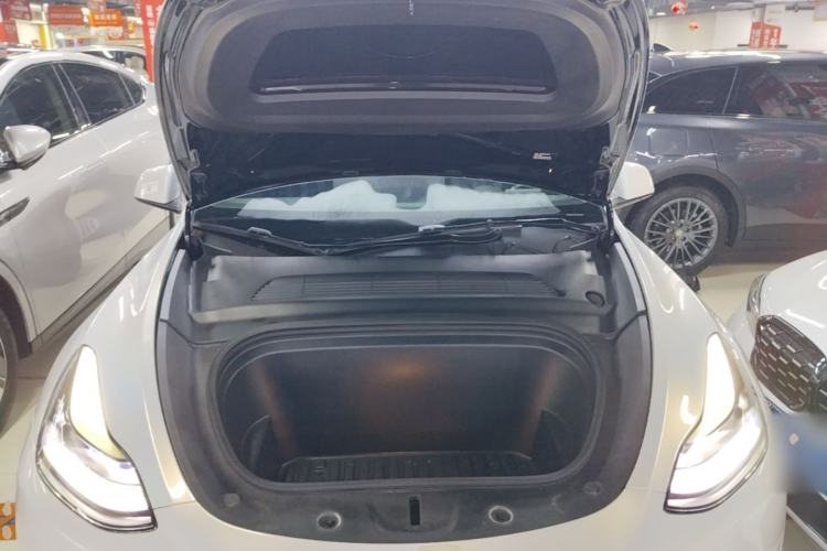 Used Tesla Model Y 2022 Long-Range All-Wheel-Drive Version Engine Bay