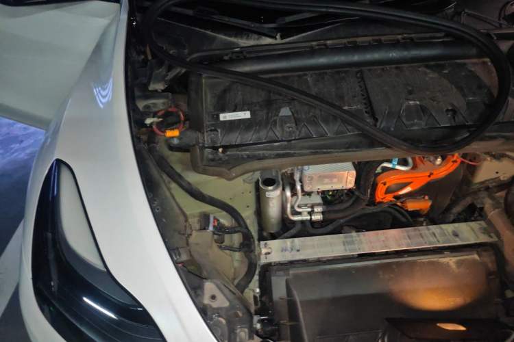 Used Tesla Model Y 2022 Revised Version Rear-Wheel Drive Engine Bay Right