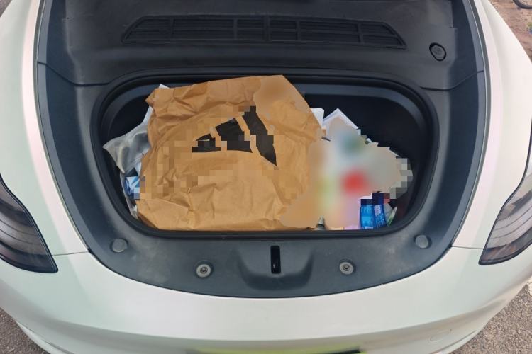 Used Tesla Model Y 2022 Long-Range All-Wheel-Drive Version Engine Bay