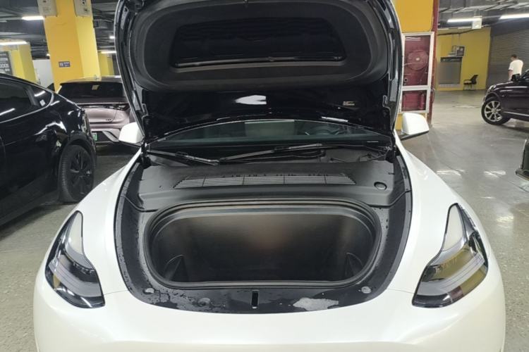 Used Tesla Model Y 2022 Long-Range All-Wheel-Drive Version Engine Bay