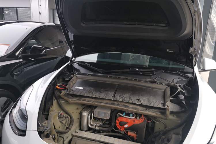 Used Tesla Model Y 2022 Revised Version Rear-Wheel Drive Engine Bay