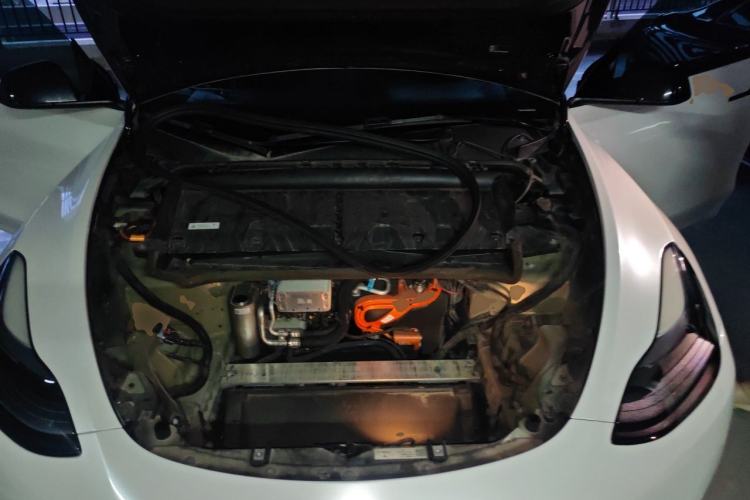 Used Tesla Model Y 2022 Revised Version Rear-Wheel Drive Engine Bay