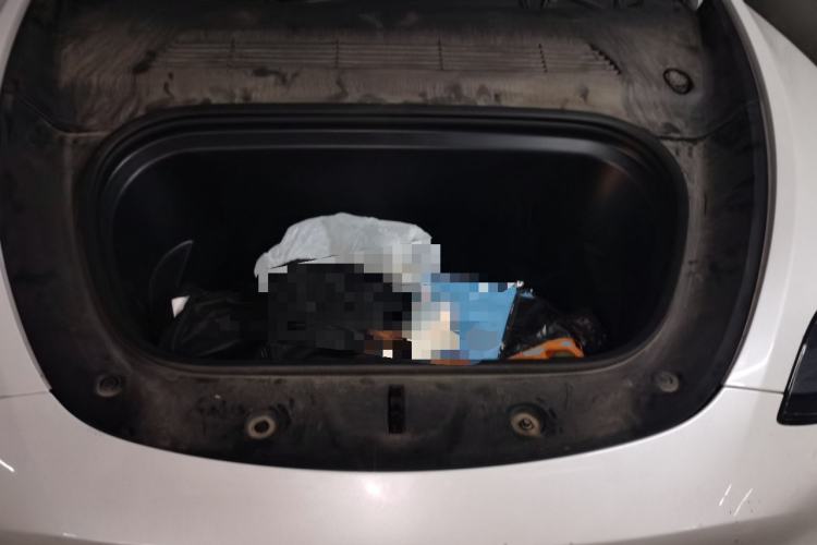Used Tesla Model Y 2022 Long-Range All-Wheel-Drive Version Engine Bay