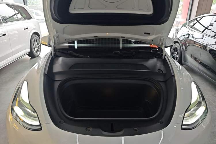 Used Tesla Model Y 2022 Long-Range All-Wheel-Drive Version Engine Bay