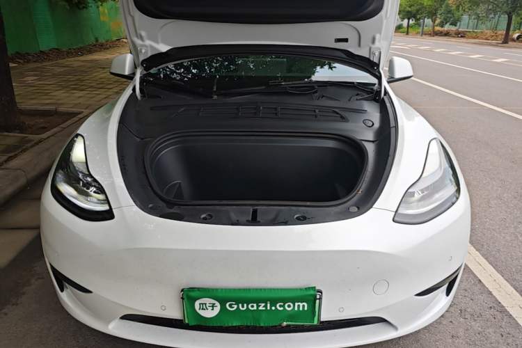 Used Tesla Model Y 2022 Revised Version Rear-Wheel Drive Engine Bay