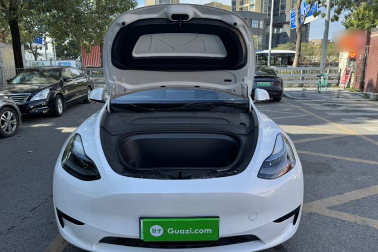 Used Tesla Model Y 2022 Revised Version Rear-Wheel Drive Engine Bay