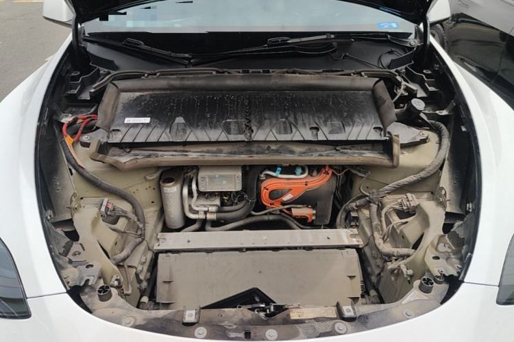 Used Tesla Model Y 2022 Revised Version Rear-Wheel Drive Engine Bay