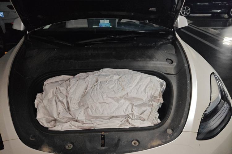 Used Tesla Model Y 2022 Long-Range All-Wheel-Drive Version Engine Bay