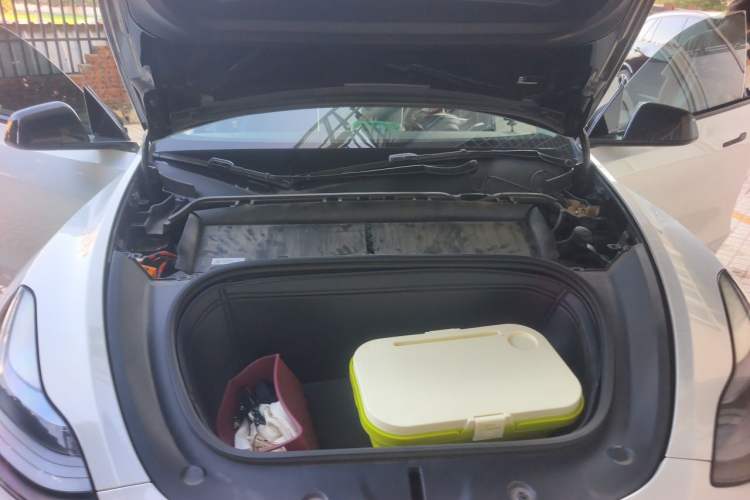 Used Tesla Model Y 2022 Revised Version Rear-Wheel Drive Engine Bay