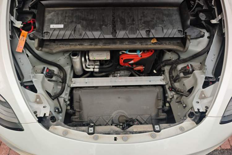 Used Tesla Model Y 2022 Long-Range All-Wheel-Drive Version Engine Bay