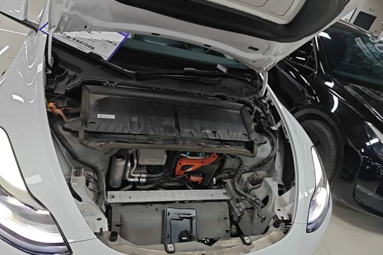 Used Tesla Model Y 2022 Long-Range All-Wheel-Drive Version Engine Bay
