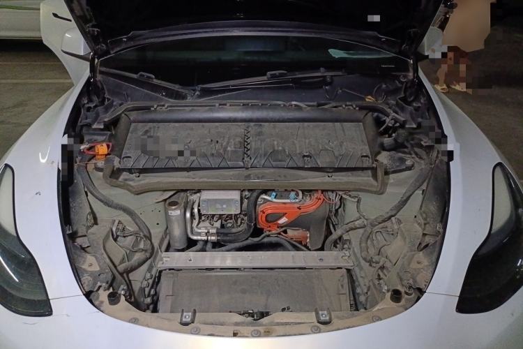 Used Tesla Model Y 2022 Revised Version Rear-Wheel Drive Engine Bay