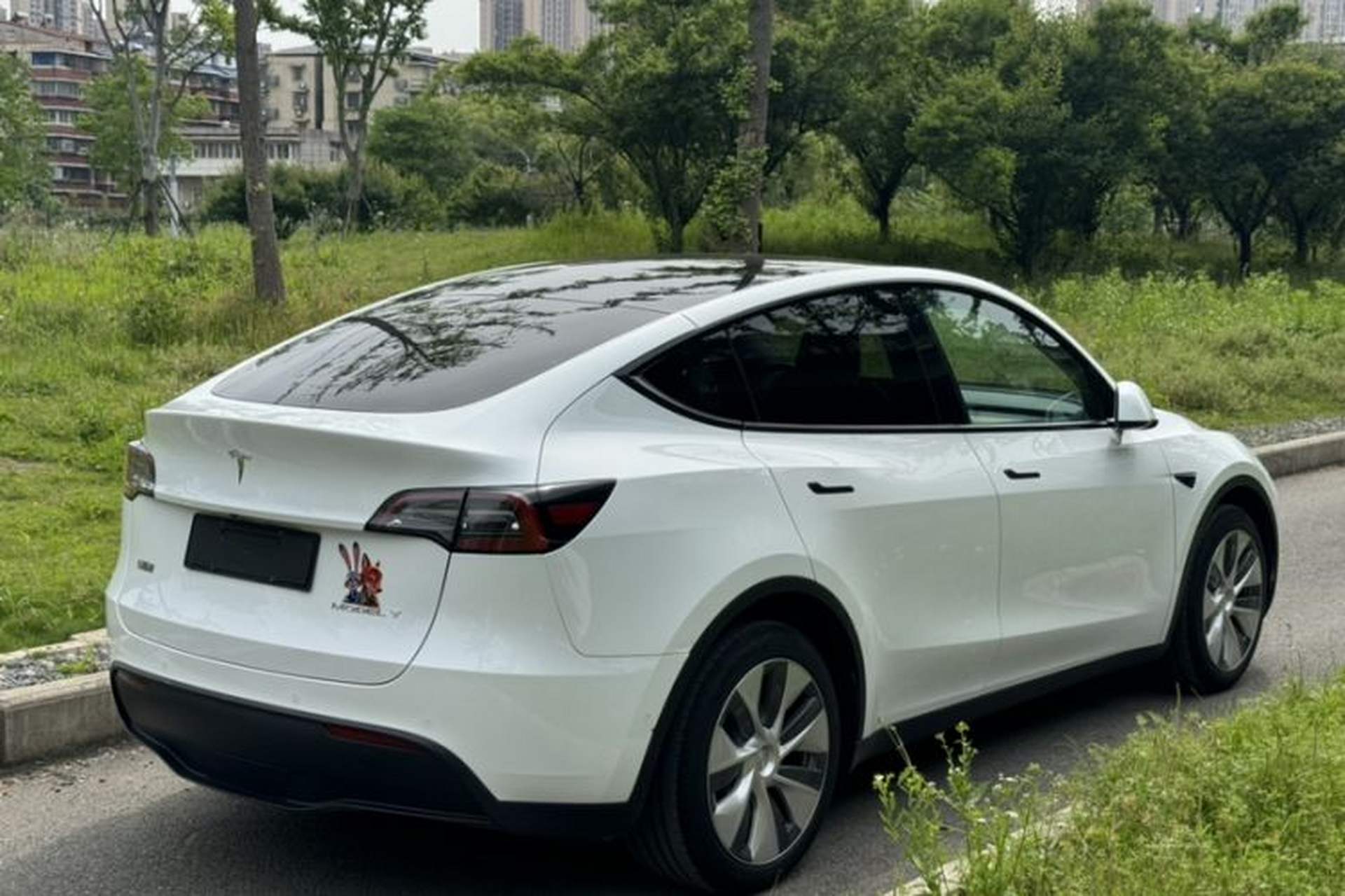 Used Tesla Model Y 2022 Revised Version Long-Range All-Wheel Drive Exterior 2