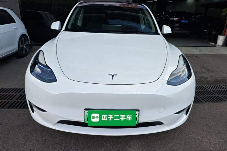 Used Tesla Model Y 2022 Revised Version Long-Range All-Wheel Drive Front