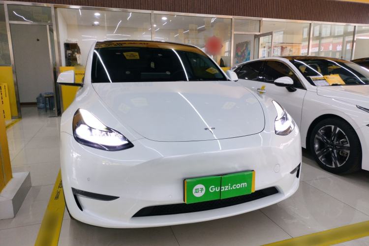 Used Tesla Model Y 2022 Revised Version Long-Range All-Wheel Drive Front