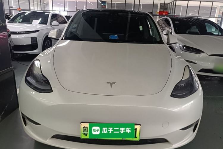 Used Tesla Model Y 2022 Revised Version Long-Range All-Wheel Drive Front