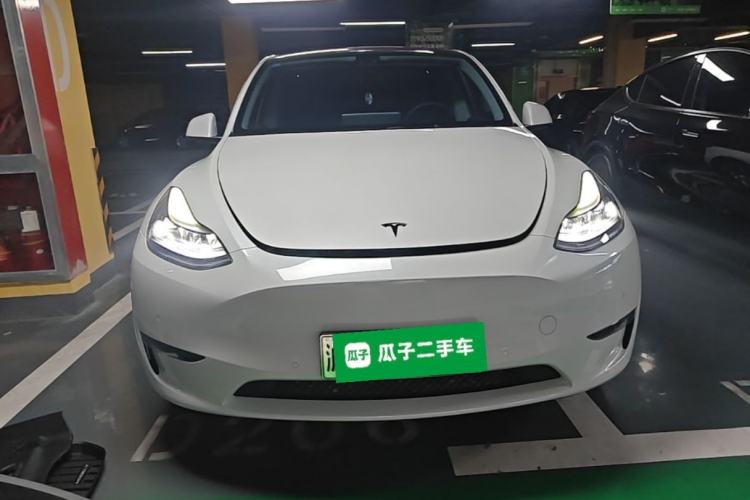 Used Tesla Model Y 2022 Revised Version Long-Range All-Wheel Drive Front
