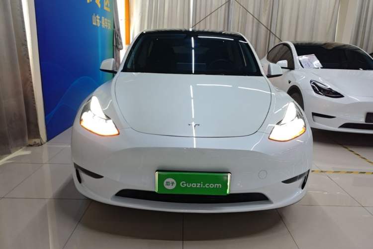 Used Tesla Model Y 2022 Revised Version Long-Range All-Wheel Drive Front