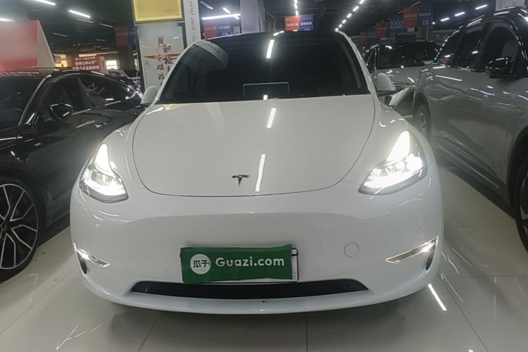 Used Tesla Model Y 2022 Revised Version Long-Range All-Wheel Drive Front