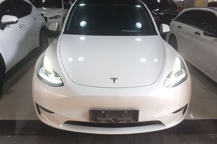 Used Tesla Model Y 2022 Revised Version Long-Range All-Wheel Drive Front