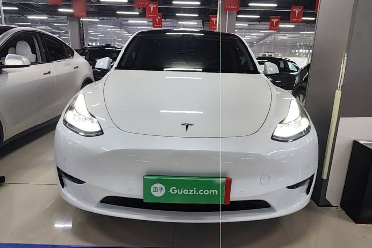 Used Tesla Model Y 2022 Revised Version Long-Range All-Wheel Drive Front