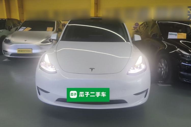 Used Tesla Model Y 2022 Revised Version Long-Range All-Wheel Drive Front