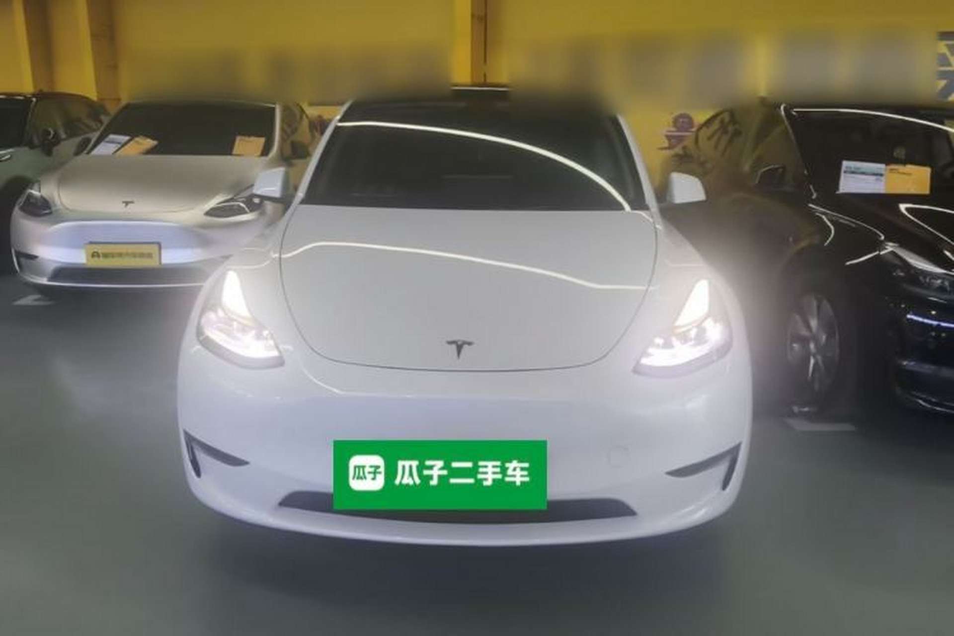 Used Tesla Model Y 2022 Revised Version Long-Range All-Wheel Drive Front