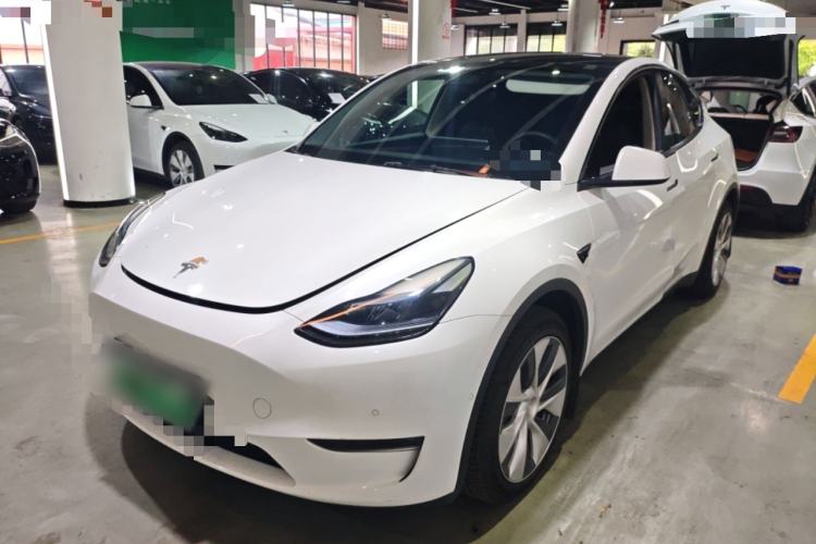 Used Tesla Model Y 2022 Revised Version Long-Range All-Wheel Drive Front Left 45 Deg