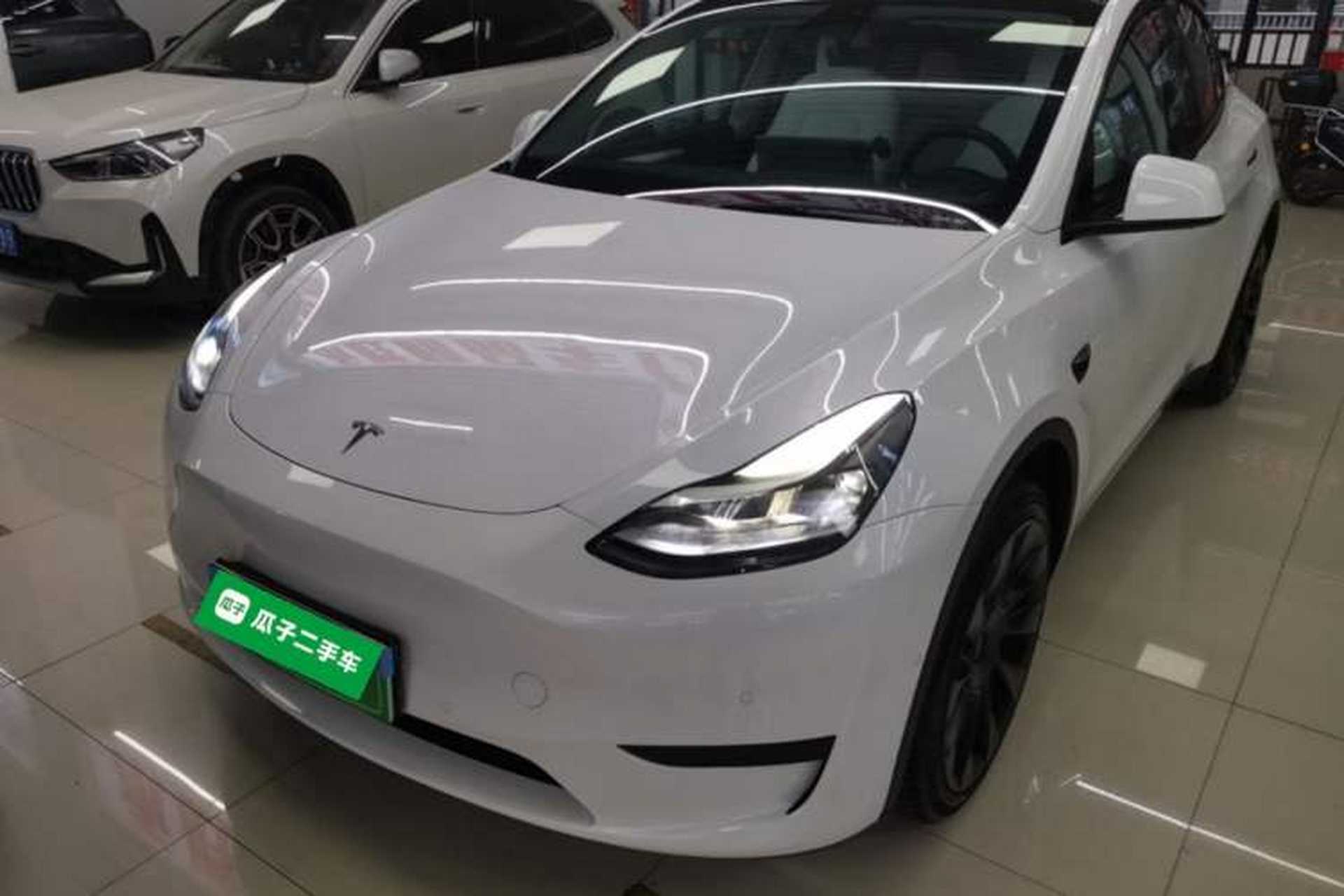 Used Tesla Model Y 2022 Revised Version Rear-Wheel Drive Front Left 45 Deg