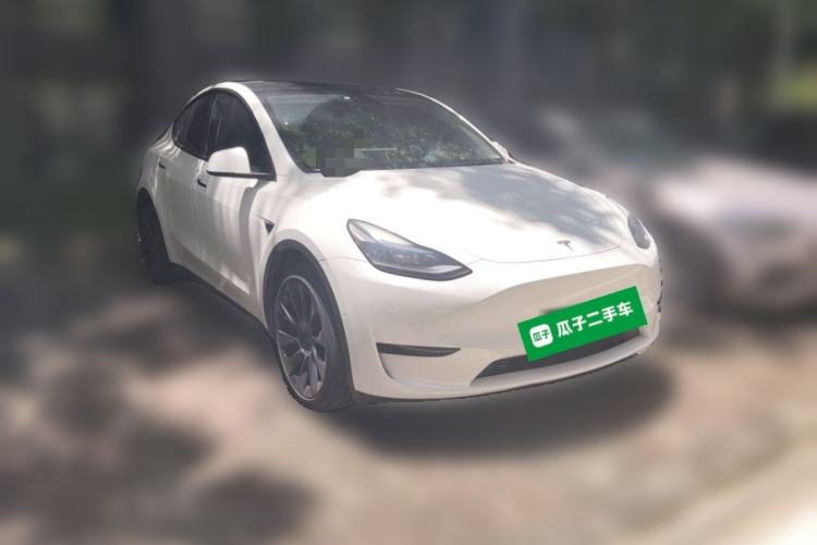 Used Tesla Model Y 2022 Revised Version Rear-Wheel Drive Front Right 45 Deg
