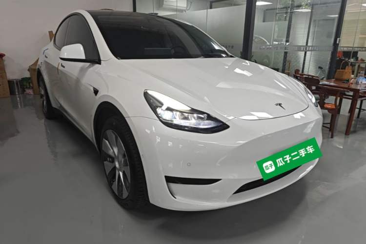 Used Tesla Model Y 2022 Revised Version Rear-Wheel Drive Front Right 45 Deg
